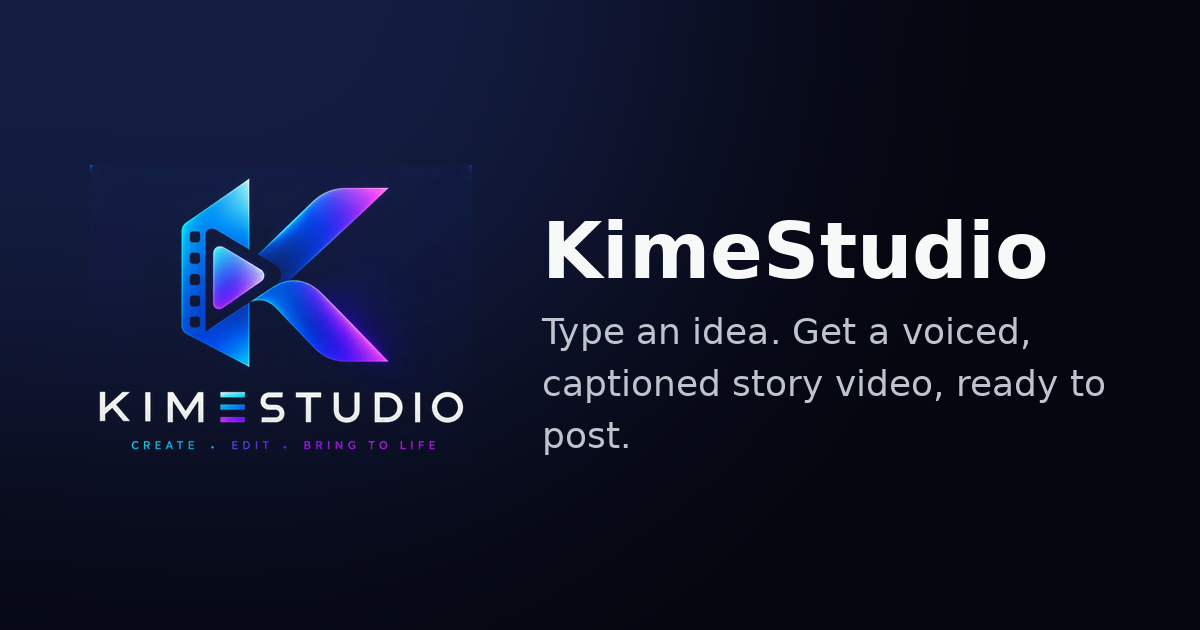 KimeStudio product preview